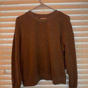 Brown sweater